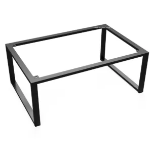 Aluminium Open Cuboid Shaped Outdoor Coffee or Side Table Frame - Image 3