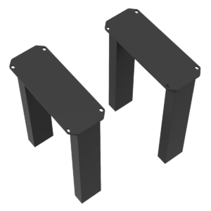 Pair Of Tamar Aluminium Bench Legs - Image 3