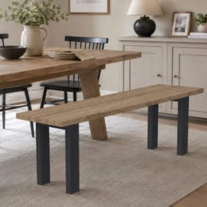 Pair Of Tamar Aluminium Bench Legs - Image 2