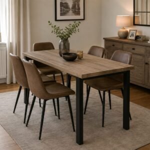 Pair Of Tamar Dining Table Or Desk Legs - Image 2