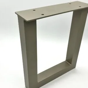 Pair of Rectangle Shaped Aluminium Outdoor Bench Legs - Image 4