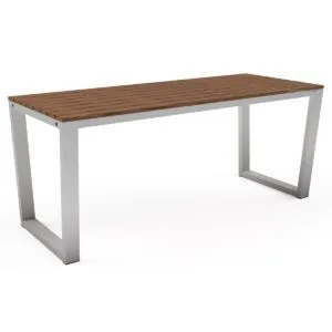 Trapezium Shaped Outdoor Dining Table - Image 2
