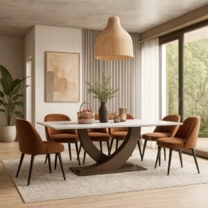 Windsor Dining Table Base For Stone Top - Image 2