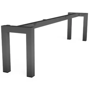 Aluminium Tamar Outdoor Bench Legs With Top Support Bar - Image 1