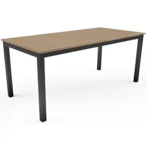 Aluminium Tamar Outdoor Table Legs With Top Support Frame - Image 7