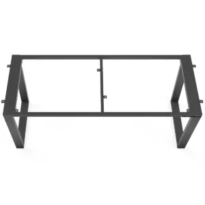 Aluminium Trapezium Shaped Outdoor Table Legs With Top Support Frame - Image 3