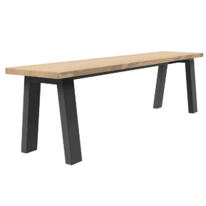 Compton Bench Legs With Top Support Bar - Image 2
