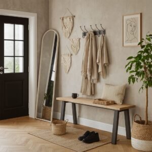 Compton Bench Legs With Top Support Bar - Image 2