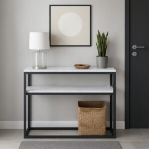 Cuboid Shaped Steel Console Table Frame - Image 3