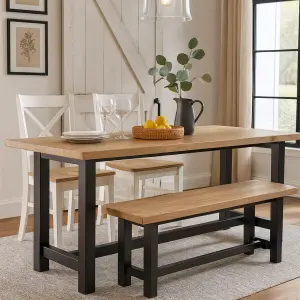 Forge Barn Bench Frame - Image 2