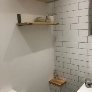 Industrial Design J Shape Steel Shelf Bracket - Image 6