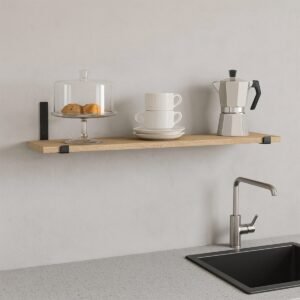 Industrial Design J Shape Steel Shelf Bracket - Image 4