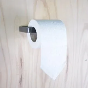 Industrial Design Steel Toilet Roll Holder - Image 5