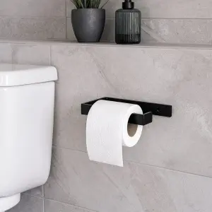 Industrial Design Steel Toilet Roll Holder - Image 1