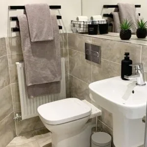Industrial Design Steel Towel Rail - Image 3