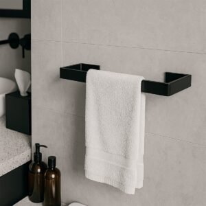 Industrial Design Steel Towel Rail - Image 1