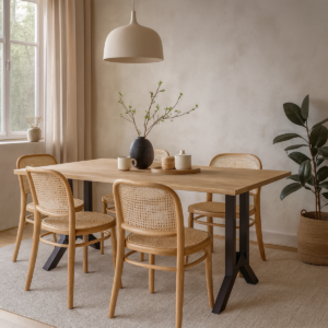 Kingston Table Legs With Top Support Frame - Image 2