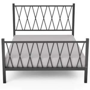 Padstow Steel Bed Frame With Spindle Headboard - Image 6