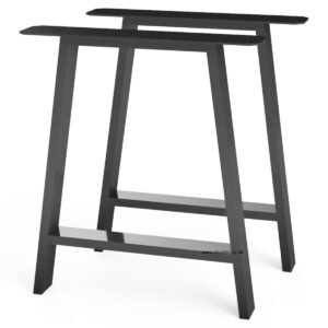 Pair Of A Shaped Dining Table Or Desk Legs - Image 1