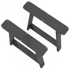 Pair Of A Shaped Dining Table Or Desk Legs - Image 4