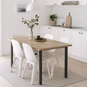 Pair Of Tamar Dining Table Or Desk Legs - Image 2