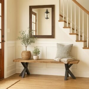 Pair Of Haytor Bench Legs - Image 2