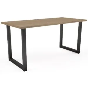 Pair of Rectangle Shaped Aluminium Outdoor Table Legs - Image 5