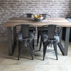 Pair Of Rectangle Shaped Dining Table Or Desk Legs - Image 5