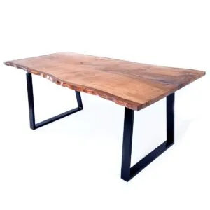 Pair Of Reversed Trapezium Shaped Dining Table Or Desk Legs - Image 6