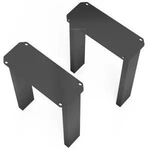 Pair Of Tamar Aluminium Bench Legs - Image 3