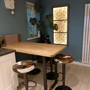 Rectangle Shaped Breakfast Bar Leg - Image 2
