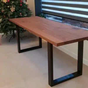 Rectangle Table Legs With Top Support Bar - Image 3