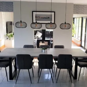 Rectangle Table Legs With Top Support Frame - Image 6