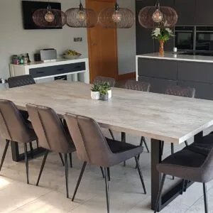 Rectangle Table Legs With Top Support Frame - Image 5