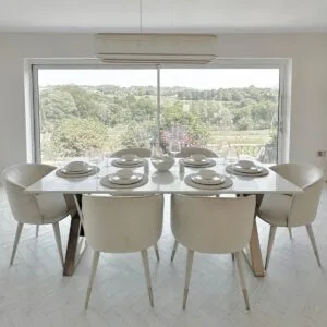 Riviera Table Base For Stone Top - Image 3