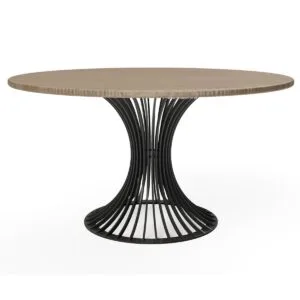 Saunton Curved Dining Table Base - Image 6