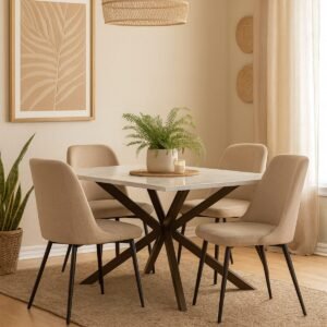 Seaton Dining Table Or Desk Legs - Image 2