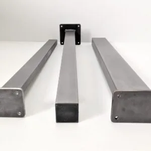 Set Of 4 Straight Dining Table Or Desk Legs - Image 4