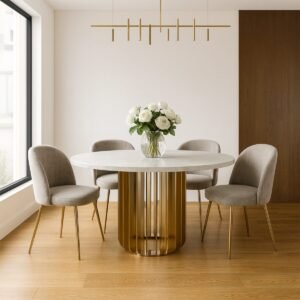Shard Round Dining Table Base - Image 2