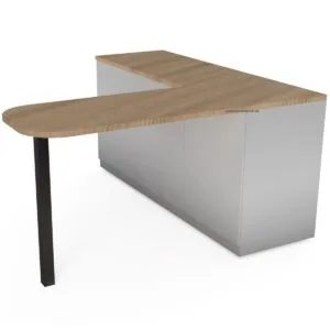 Single Rectangle or Square Shaped Breakfast Bar Leg - Image 3