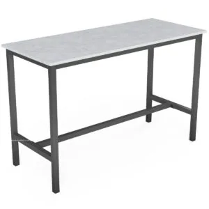 Tamar Breakfast Bar Height Table Base With Top Support Frame - Image 4