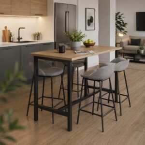 Tamar Breakfast Bar Height Table Frame - Image 2
