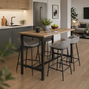 Tamar Breakfast Bar Height Table Frame - Image 2
