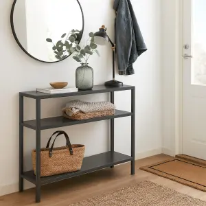 Three-tiered Steel Console Table - Image 1