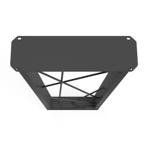 Trapezium Shaped Breakfast Bar Leg with Inner Bars - Image 4