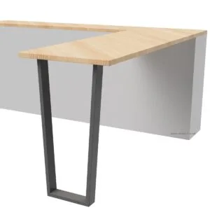 Trapezium Shaped Breakfast Bar Leg - Image 5