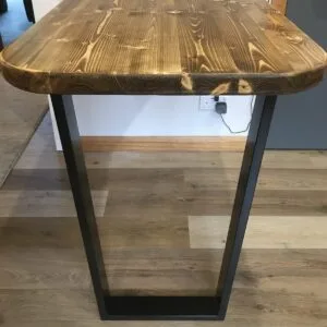 Trapezium Shaped Breakfast Bar Leg - Image 2