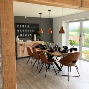 Woolacombe Rectangle Shaped Dining Table Or Desk Legs - Image 2