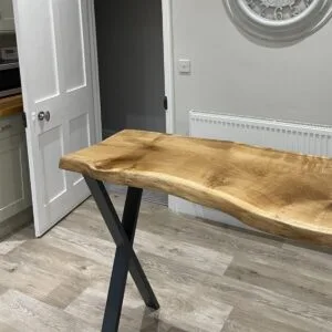 X Shaped Breakfast Bar Table Leg - Image 2