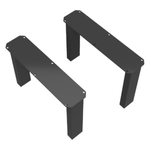 Pair Of Tamar Aluminium Coffee Table Legs - Image 3